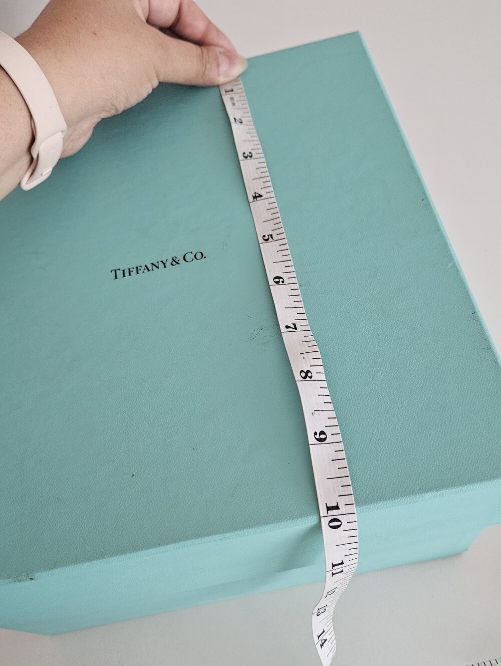 Tiffany & Co Gift Box With Lid 10.5" x 10.5" x 6.5" - Picture 5 of 7